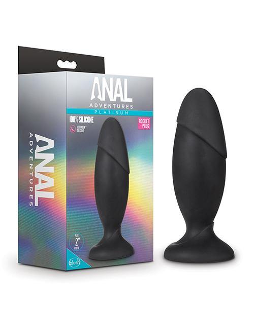 Anal Adventures Platinum Silicone Rocket Plug - Buy At Luxury Toy X - Free 3-Day Shipping