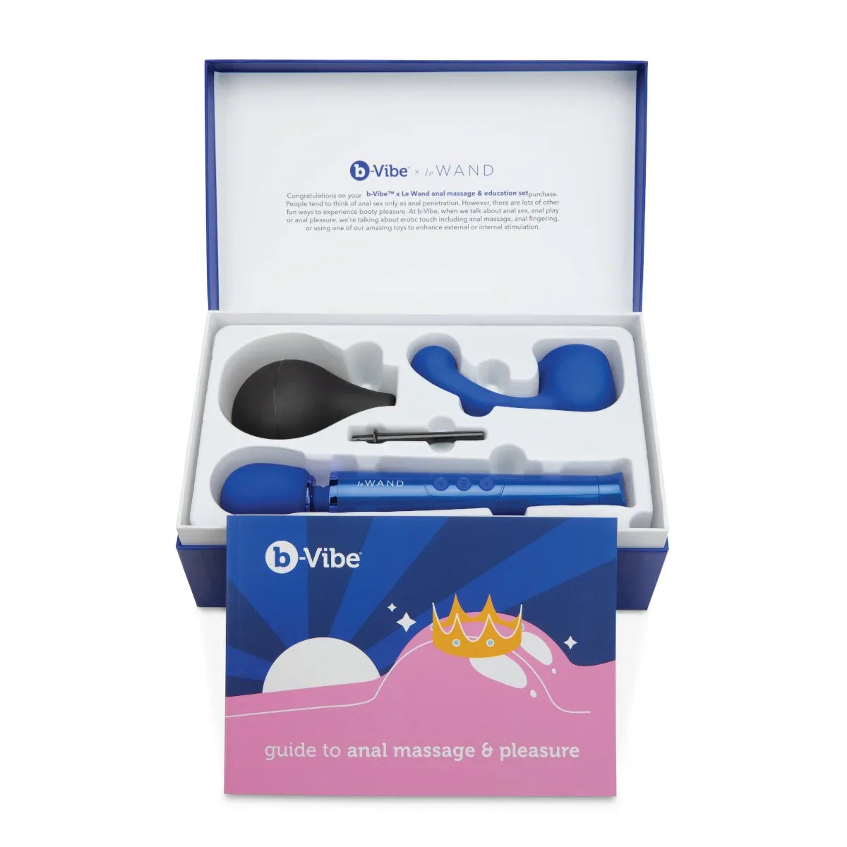B-Vibe Anal Massage & Education Set - Buy At Luxury Toy X - Free 3-Day Shipping