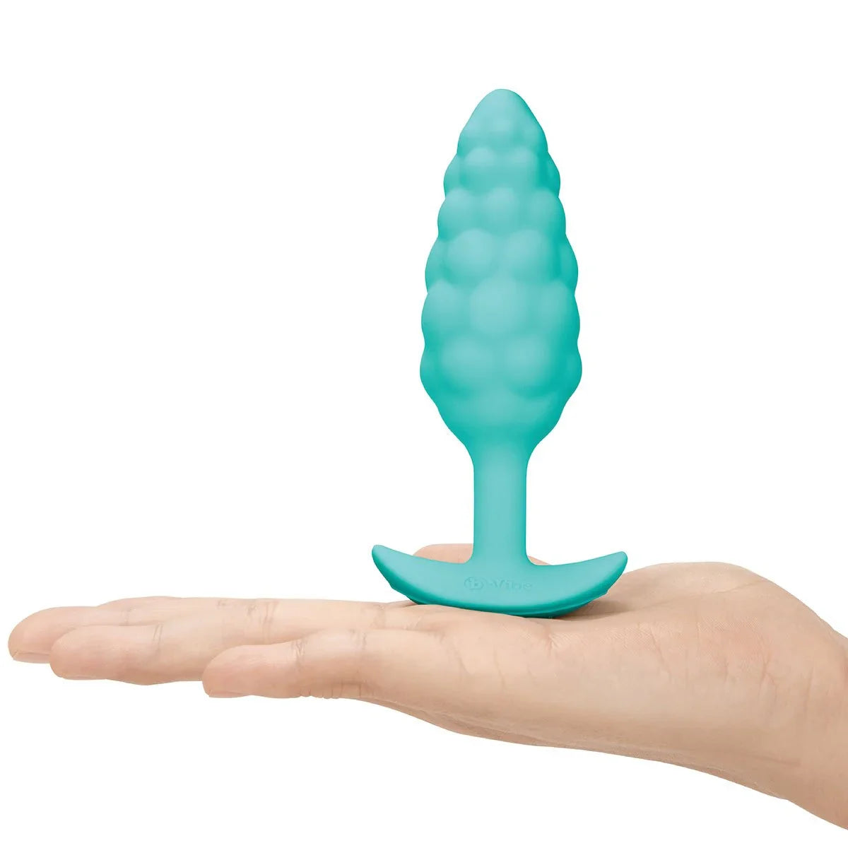 B-Vibe Texture Plug Bump Aqua SM - Buy At Luxury Toy X - Free 3-Day Shipping