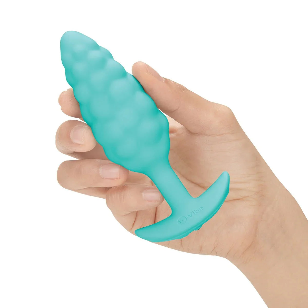 B-Vibe Texture Plug Bump Aqua SM - Buy At Luxury Toy X - Free 3-Day Shipping