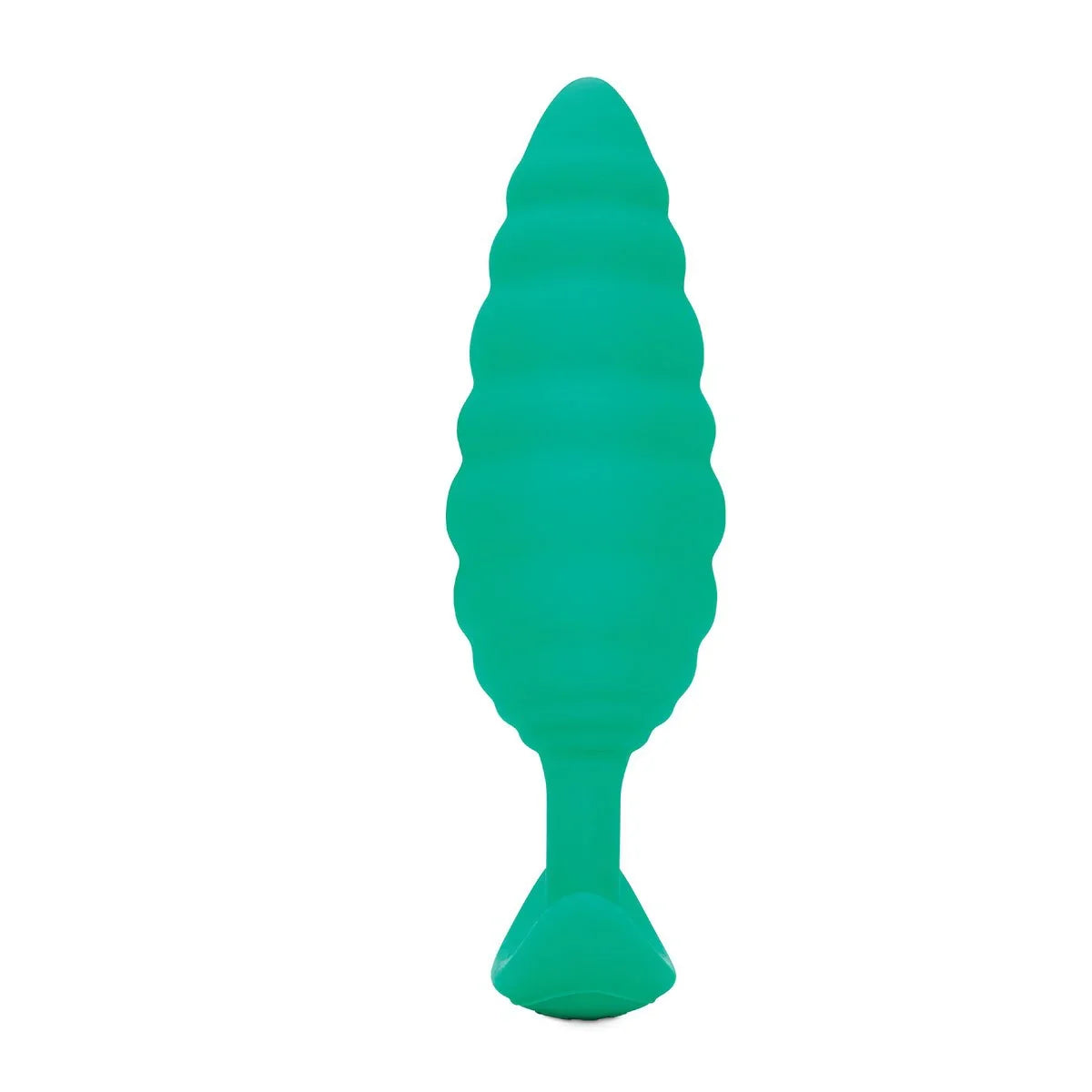 B-Vibe Texture Plug Twist Green Large - Buy At Luxury Toy X - Free 3-Day Shipping