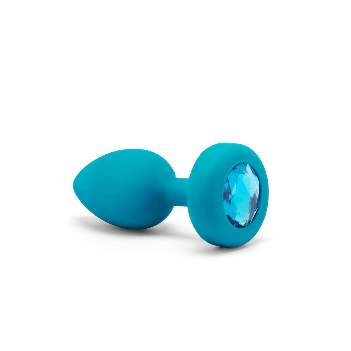 B-Vibe Vibrating Jewel Plug Small/Medium - Buy At Luxury Toy X - Free 3-Day Shipping