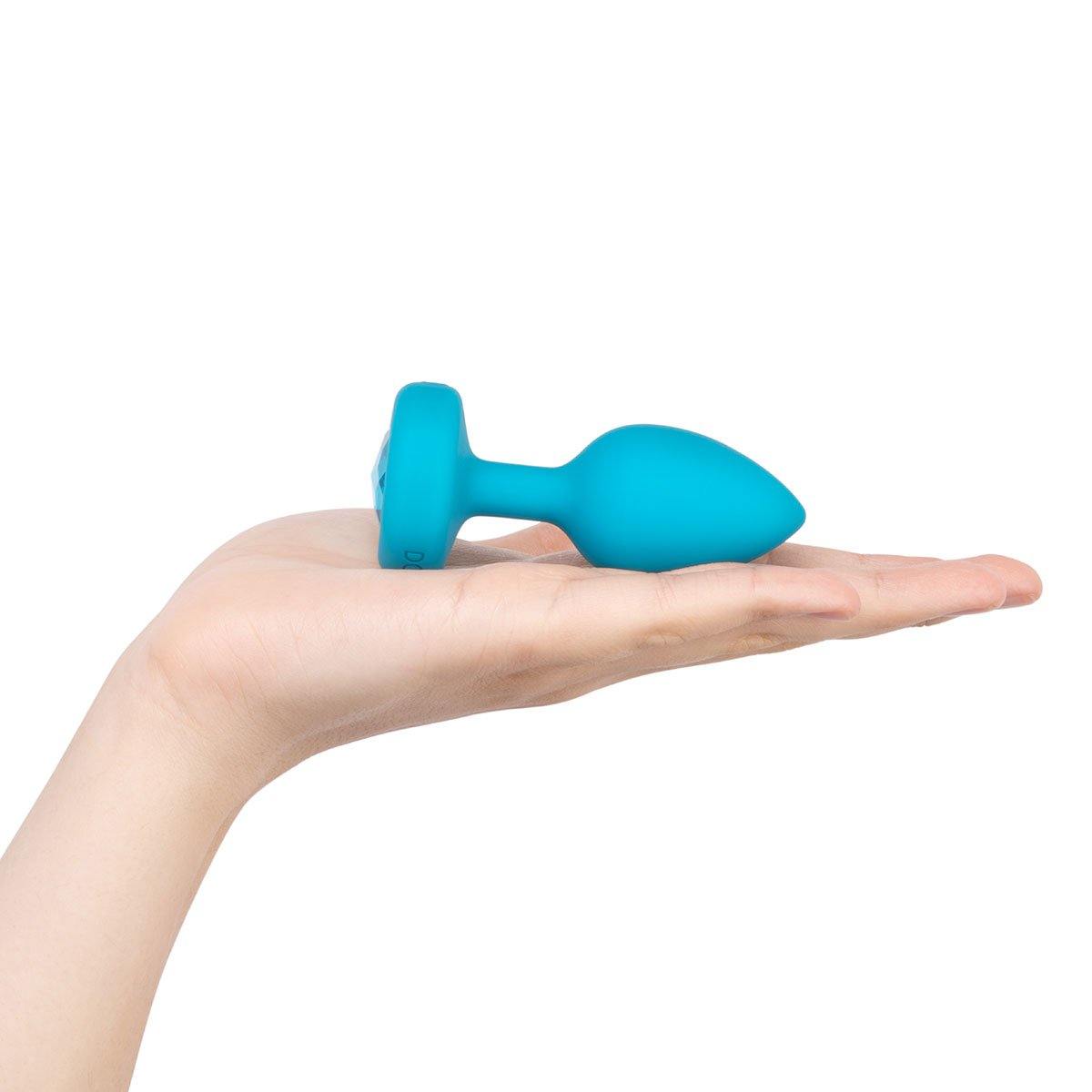 B-Vibe Vibrating Jewel Plug Small/Medium - Buy At Luxury Toy X - Free 3-Day Shipping