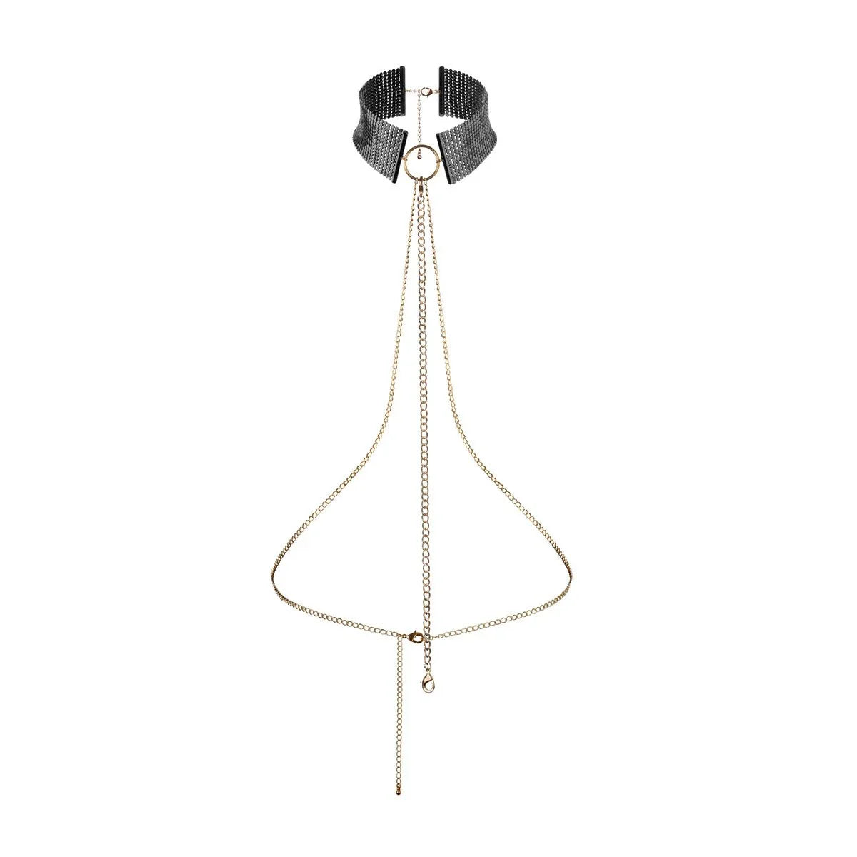 Bijoux Indiscrets Desir Metallique Chain Collar - Buy At Luxury Toy X - Free 3-Day Shipping