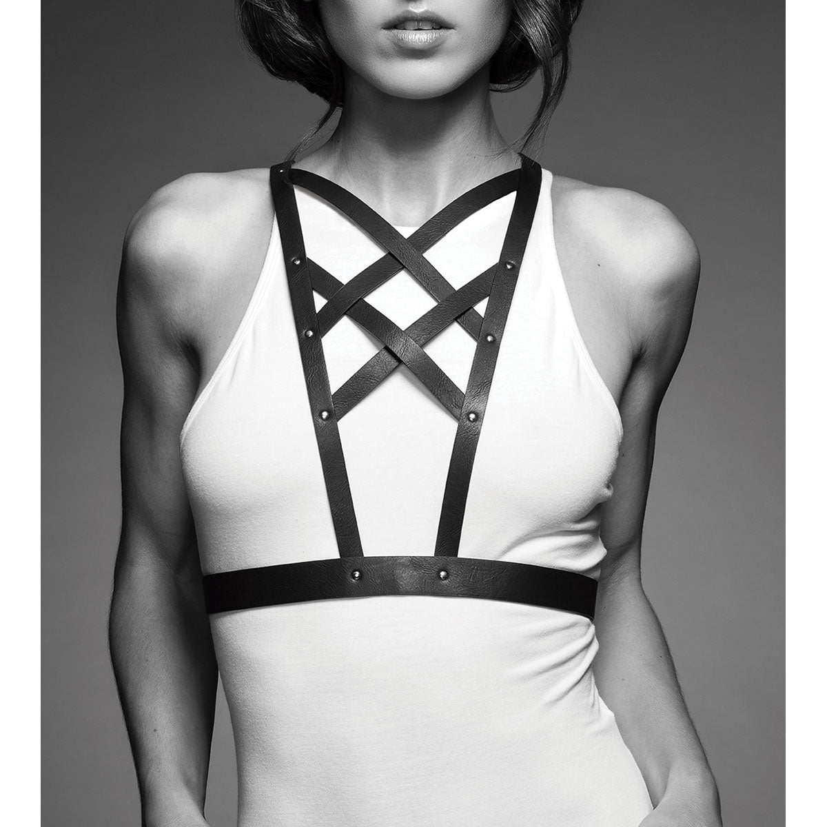 Bijoux Indiscrets Maze Cross Cleavage Harness - Buy At Luxury Toy X - Free 3-Day Shipping