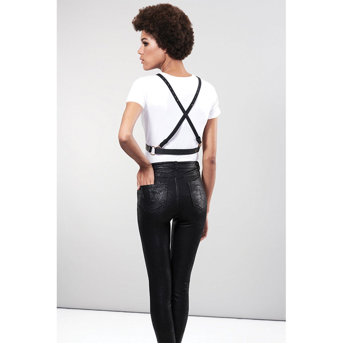 Bijoux Indiscrets Maze Cross Cleavage Harness - Buy At Luxury Toy X - Free 3-Day Shipping