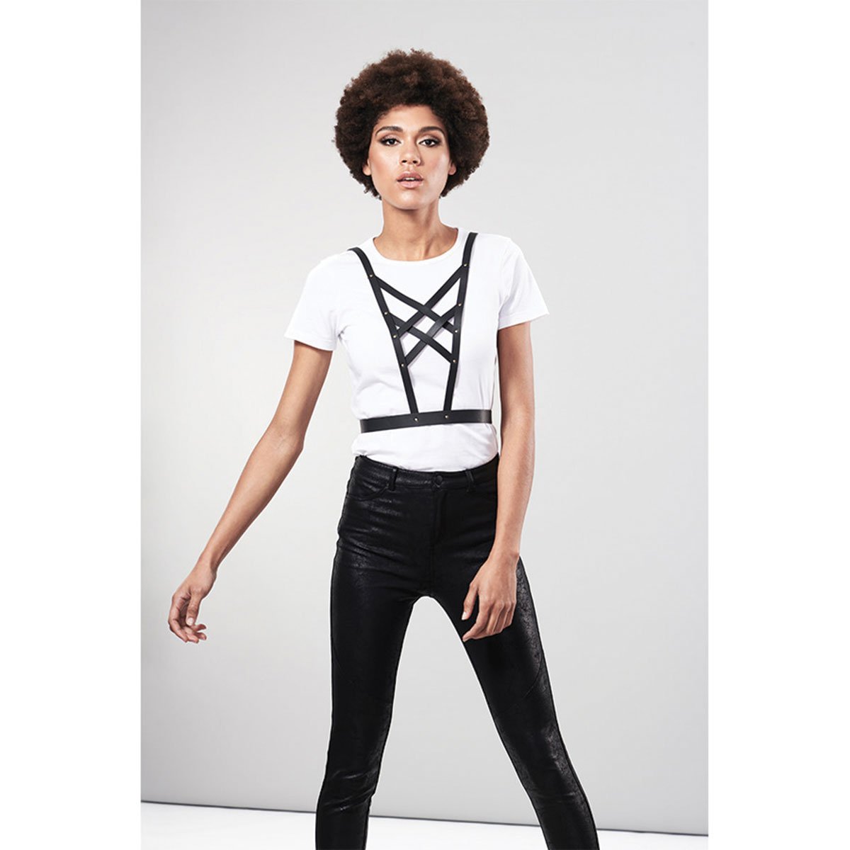 Bijoux Indiscrets Maze Cross Cleavage Harness - Buy At Luxury Toy X - Free 3-Day Shipping