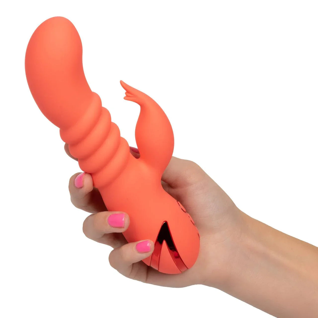 California Dreaming Orange County Cutie Rechargeable Silicone Vibrator - Buy At Luxury Toy X - Free 3-Day Shipping