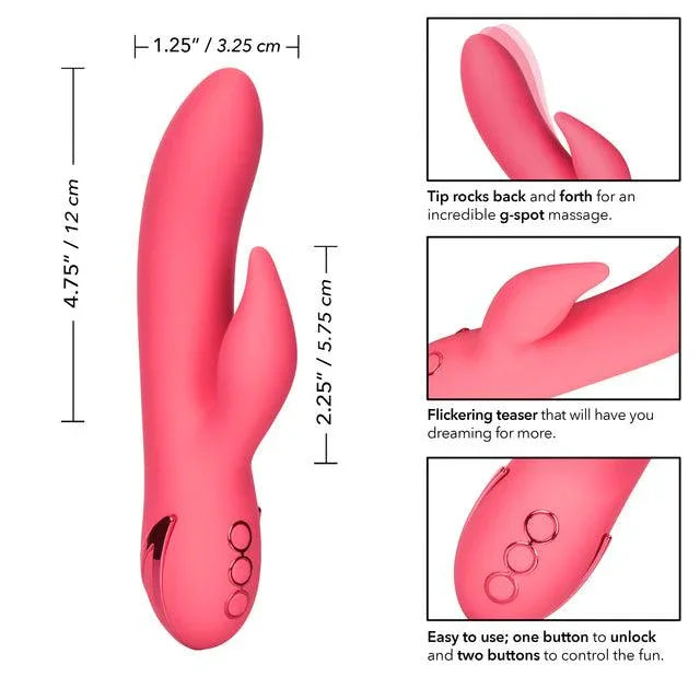 California Dreaming San Francisco Sweetheart Silicone USB Rechargeable Multifunction Vibrator - Buy At Luxury Toy X - Free 3-Day Shipping