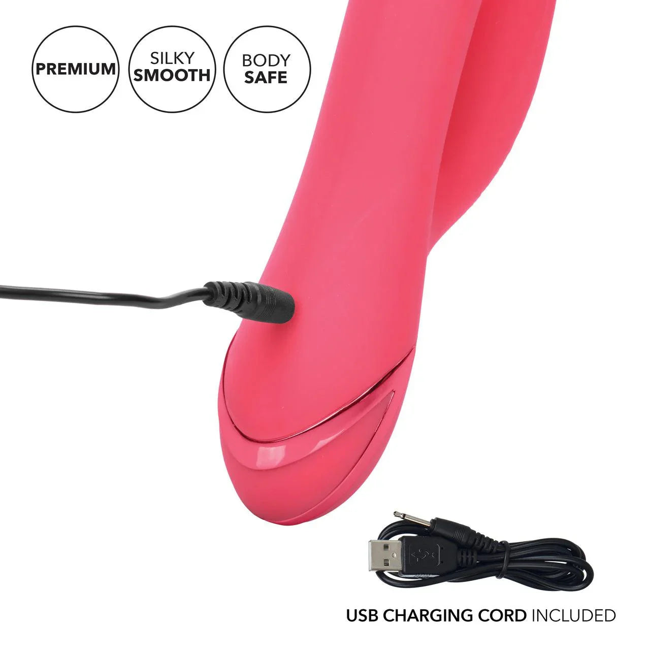 California Dreaming San Francisco Sweetheart Silicone USB Rechargeable Multifunction Vibrator - Buy At Luxury Toy X - Free 3-Day Shipping