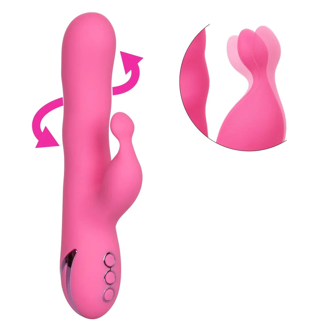 California Dreaming Santa Barbara Surfer Silicone Rechargeable Rabbit Vibrator - Buy At Luxury Toy X - Free 3-Day Shipping