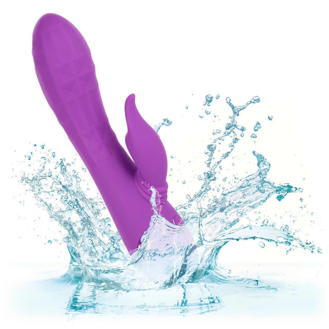California Dreaming West Coast Wave Rider Silicone Rechargeable Rabbit Vibrator - Buy At Luxury Toy X - Free 3-Day Shipping
