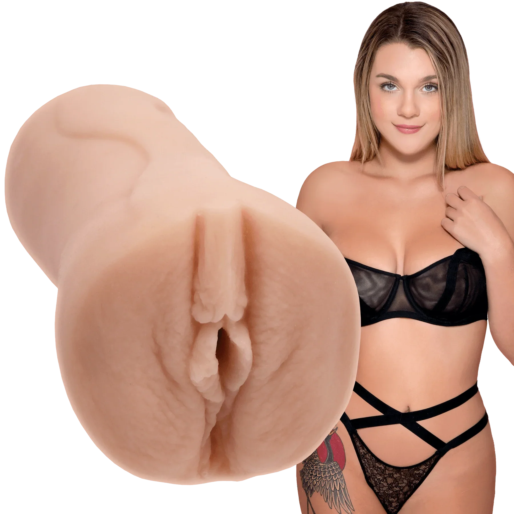 Gabbie Carter ULTRASKYN Pocket Pussy Realistic Stroker from Doc Johnson Gabbie Carter ULTRASKYN Pocket Pussy Realistic Stroker from Doc Johnson