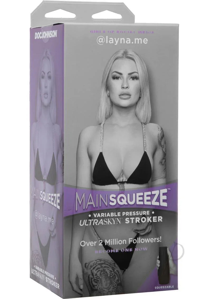 Doc Johnson Main Squeeze Gosm Layna.me Pussy - Buy At Luxury Toy X - Free 3-Day Shipping