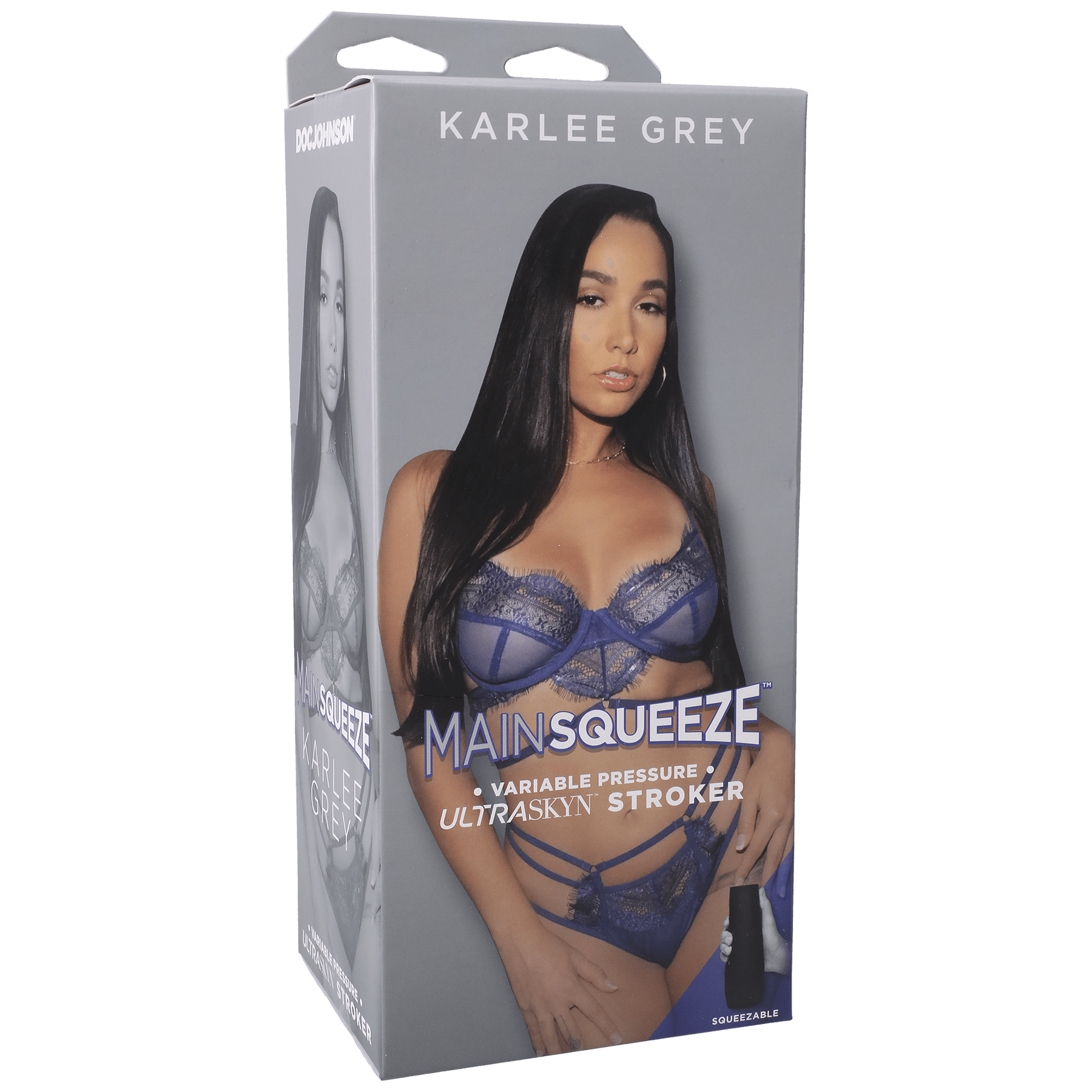 Doc Johnson Main Squeeze Karlee Grey Pussy - Buy At Luxury Toy X - Free 3-Day Shipping