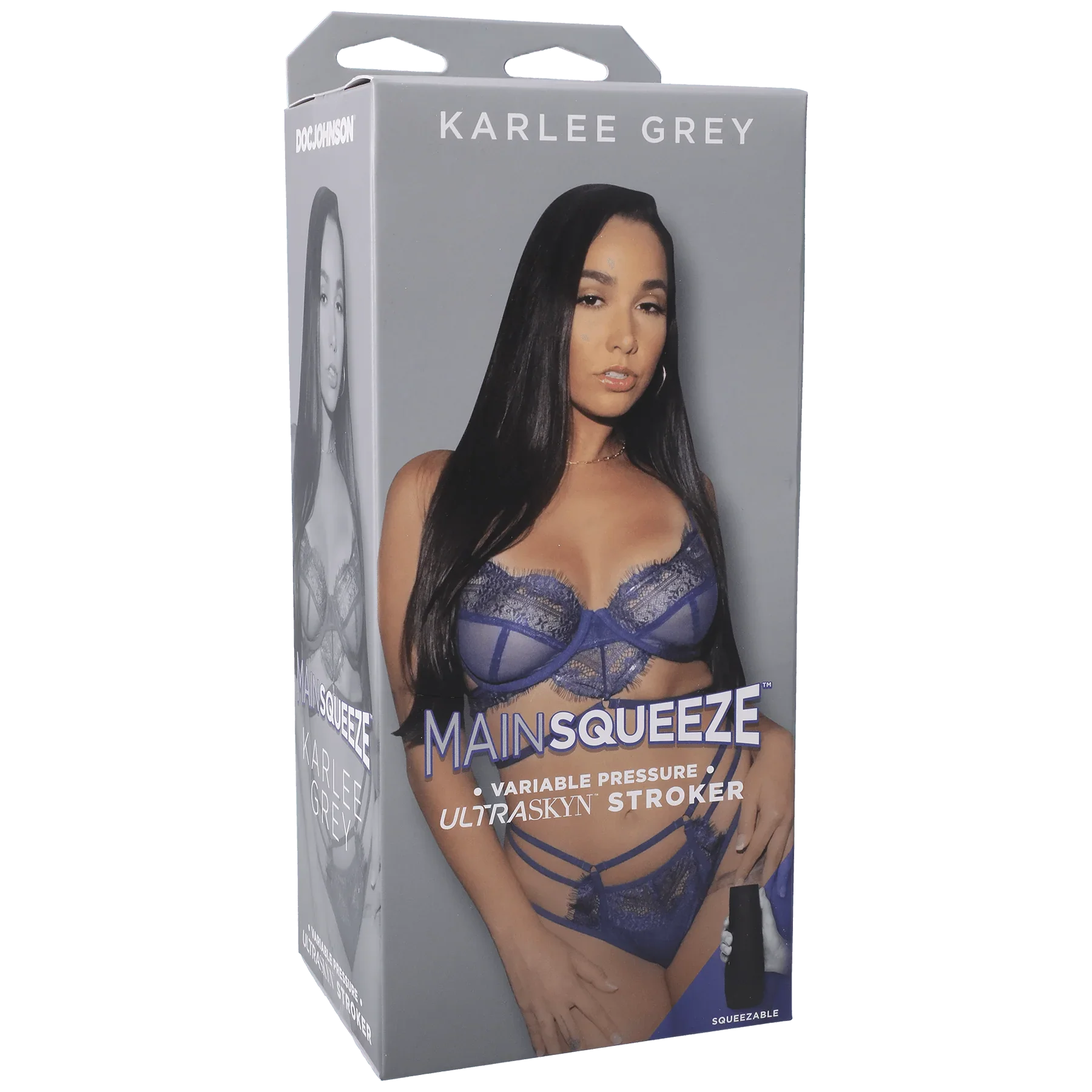 Doc Johnson Main Squeeze Karlee Grey Pussy - Buy At Luxury Toy X - Free 3-Day Shipping
