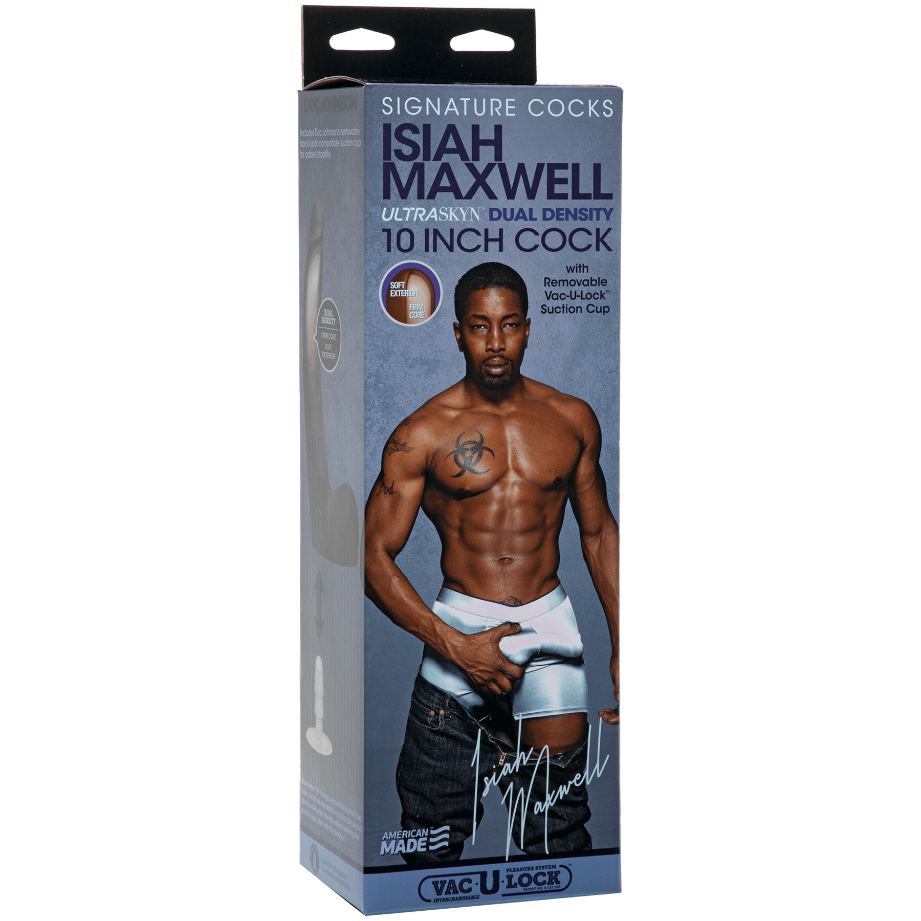 Doc Johnson Signature Cock Isiah Maxwell 10in Cock - Buy At Luxury Toy X - Free 3-Day Shipping