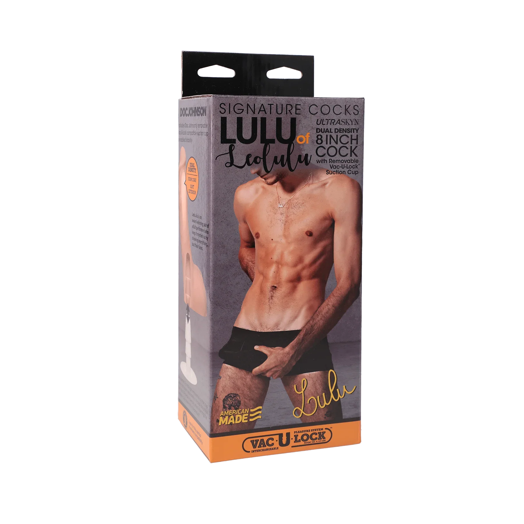 Doc Johnson Signature Cocks Lulu Of Leolulu 8in Dildo - Buy At Luxury Toy X - Free 3-Day Shipping