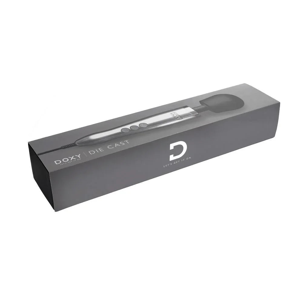 Doxy Die Cast Massager Aluminum - Buy At Luxury Toy X - Free 3-Day Shipping