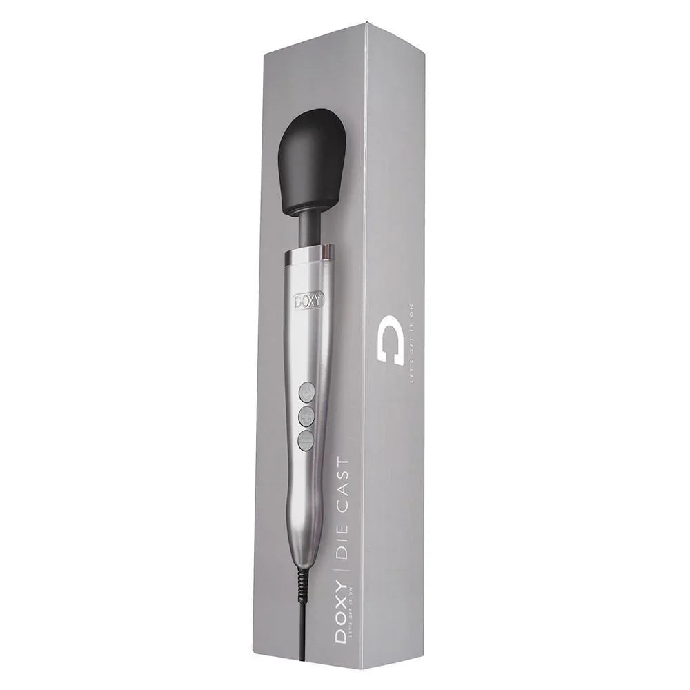 Doxy Die Cast Massager Aluminum - Buy At Luxury Toy X - Free 3-Day Shipping