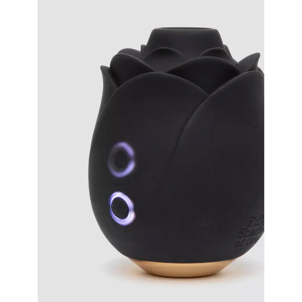 Fifty Shades Hearts & Flowers Rose Clitoral Suction Stimulator - Buy At Luxury Toy X - Free 3-Day Shipping