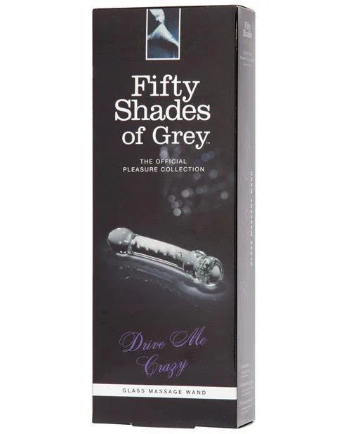 Fifty Shades Of Grey Drive Me Crazy Glass Massage Wand - Buy At Luxury Toy X - Free 3-Day Shipping