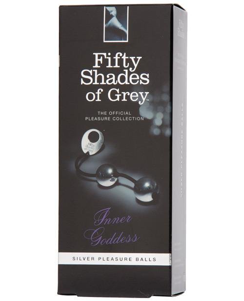 Fifty Shades Of Grey Inner Goddess Silver Metal Pleasure Balls - Buy At Luxury Toy X - Free 3-Day Shipping