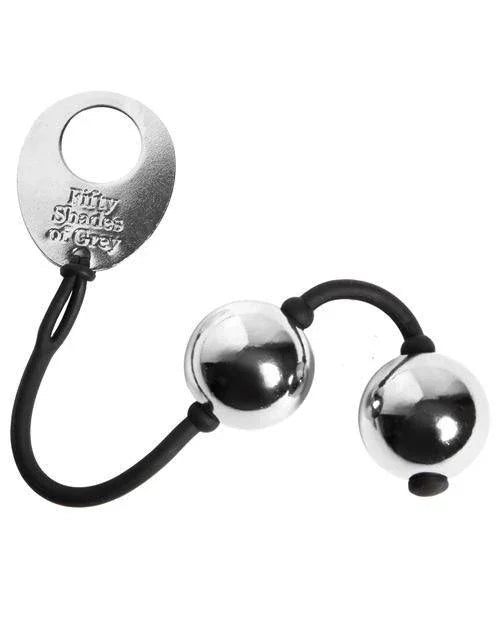 Fifty Shades Of Grey Inner Goddess Silver Metal Pleasure Balls - Buy At Luxury Toy X - Free 3-Day Shipping