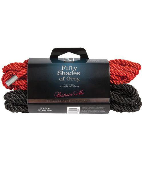 Fifty Shades Of Grey Restrain Me Bondage Rope Twin Pack - Buy At Luxury Toy X - Free 3-Day Shipping