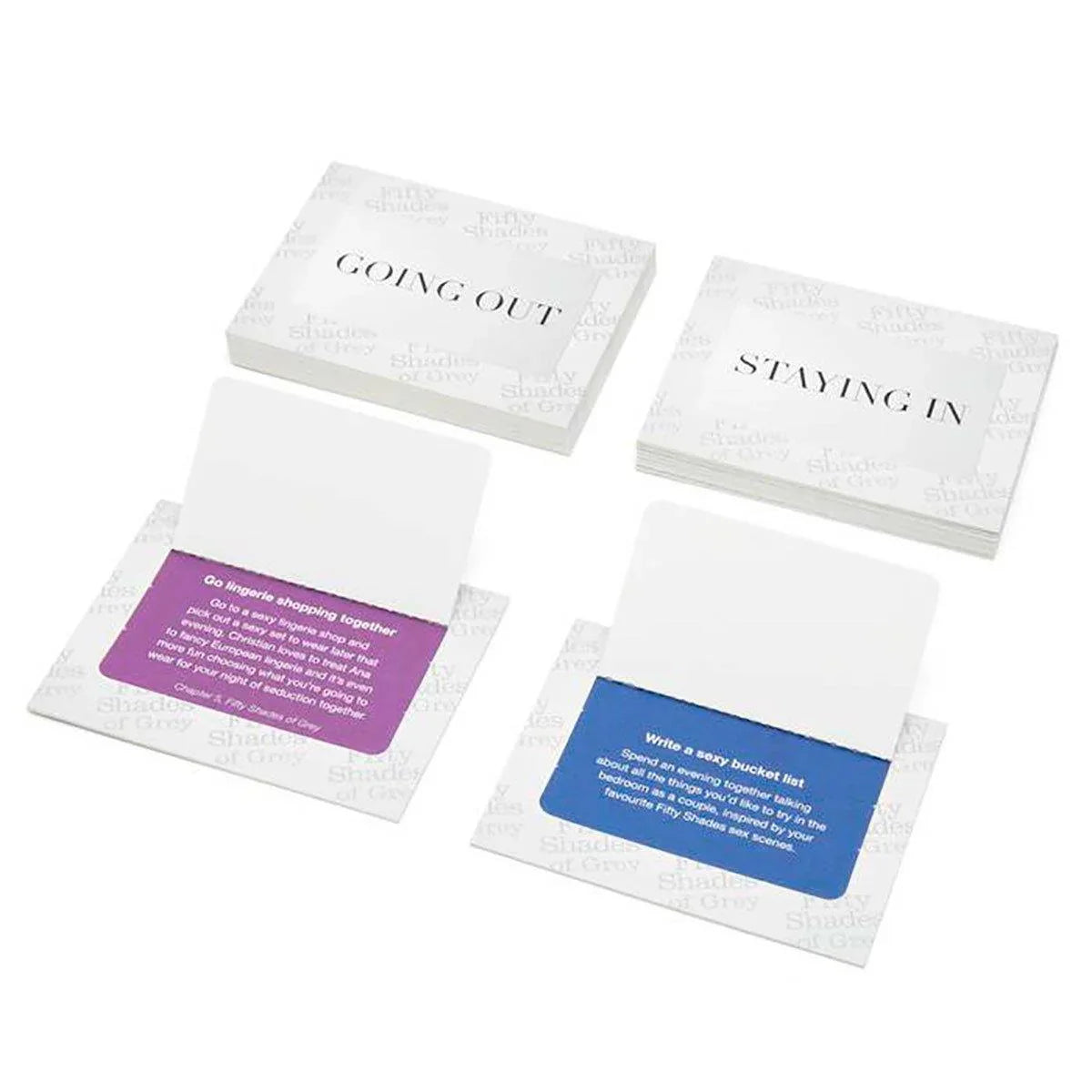 Fifty Shades - Play Nice Date Night Cards - Buy At Luxury Toy X - Free 3-Day Shipping