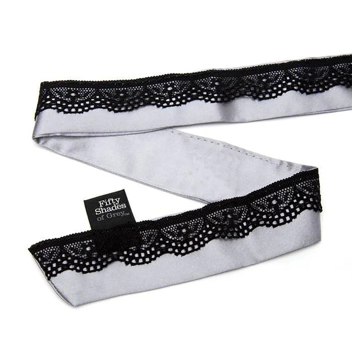 Fifty Shades - Play Nice Satin Collar & Nip Clamps - Buy At Luxury Toy X - Free 3-Day Shipping