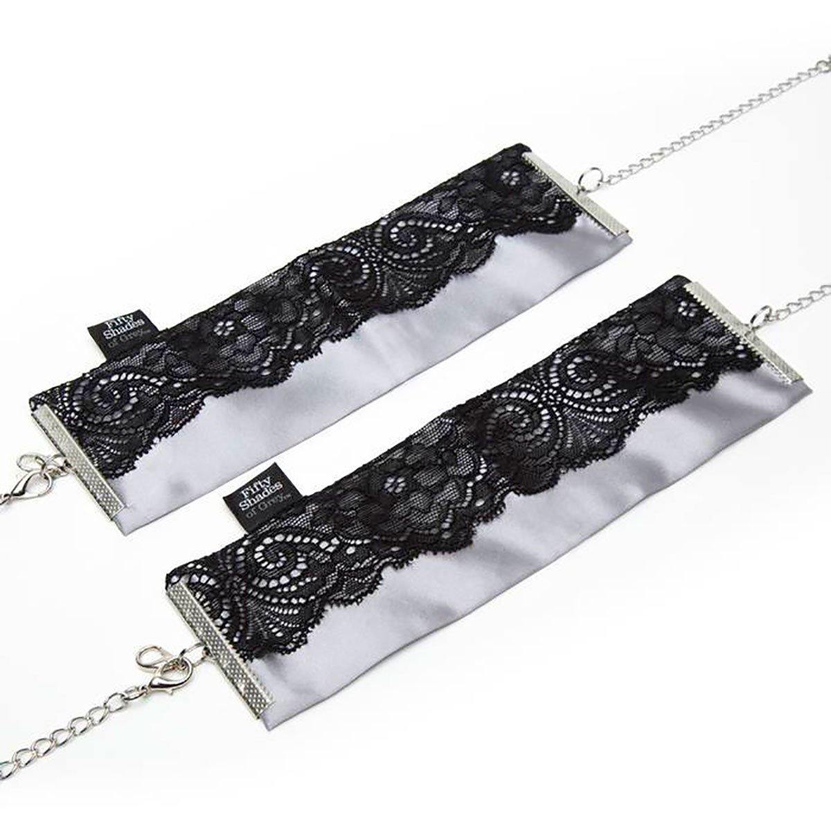 Fifty Shades - Play Nice Satin Wrist Cuff - Buy At Luxury Toy X - Free 3-Day Shipping