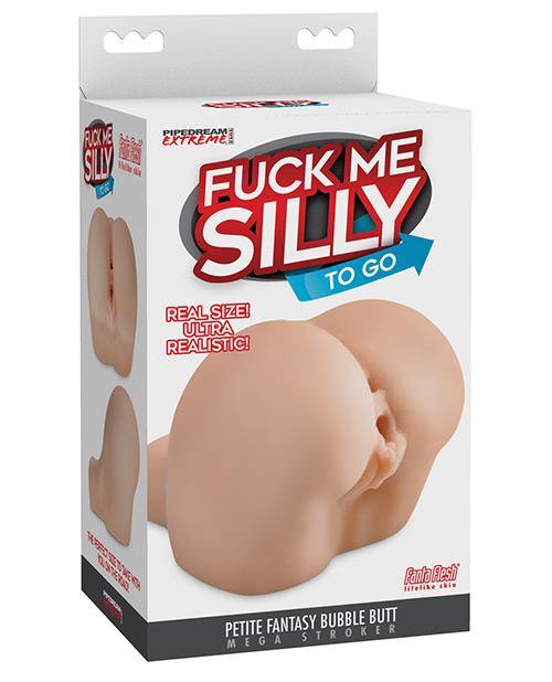 Fuck Me Silly To Go Petite Fantasy Bubble Butt Mega Stroker - Buy At Luxury Toy X - Free 3-Day Shipping
