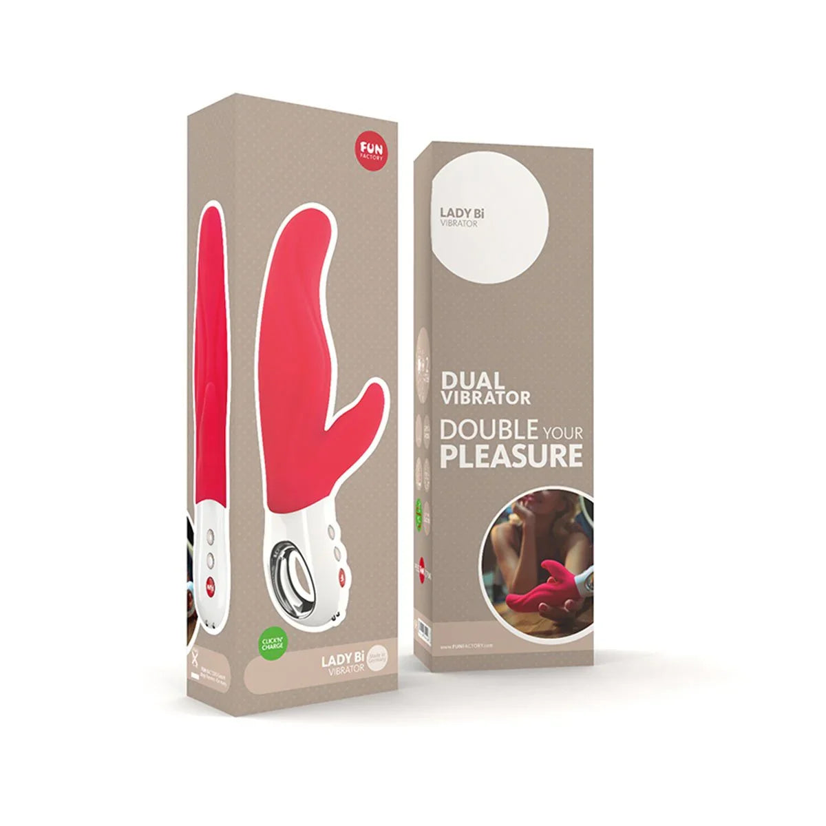 Fun Factory Lady Bi - Buy At Luxury Toy X - Free 3-Day Shipping