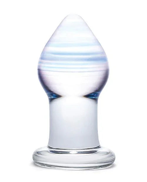 Glas Amethyst Rain Glass Butt Plug - Buy At Luxury Toy X - Free 3-Day Shipping