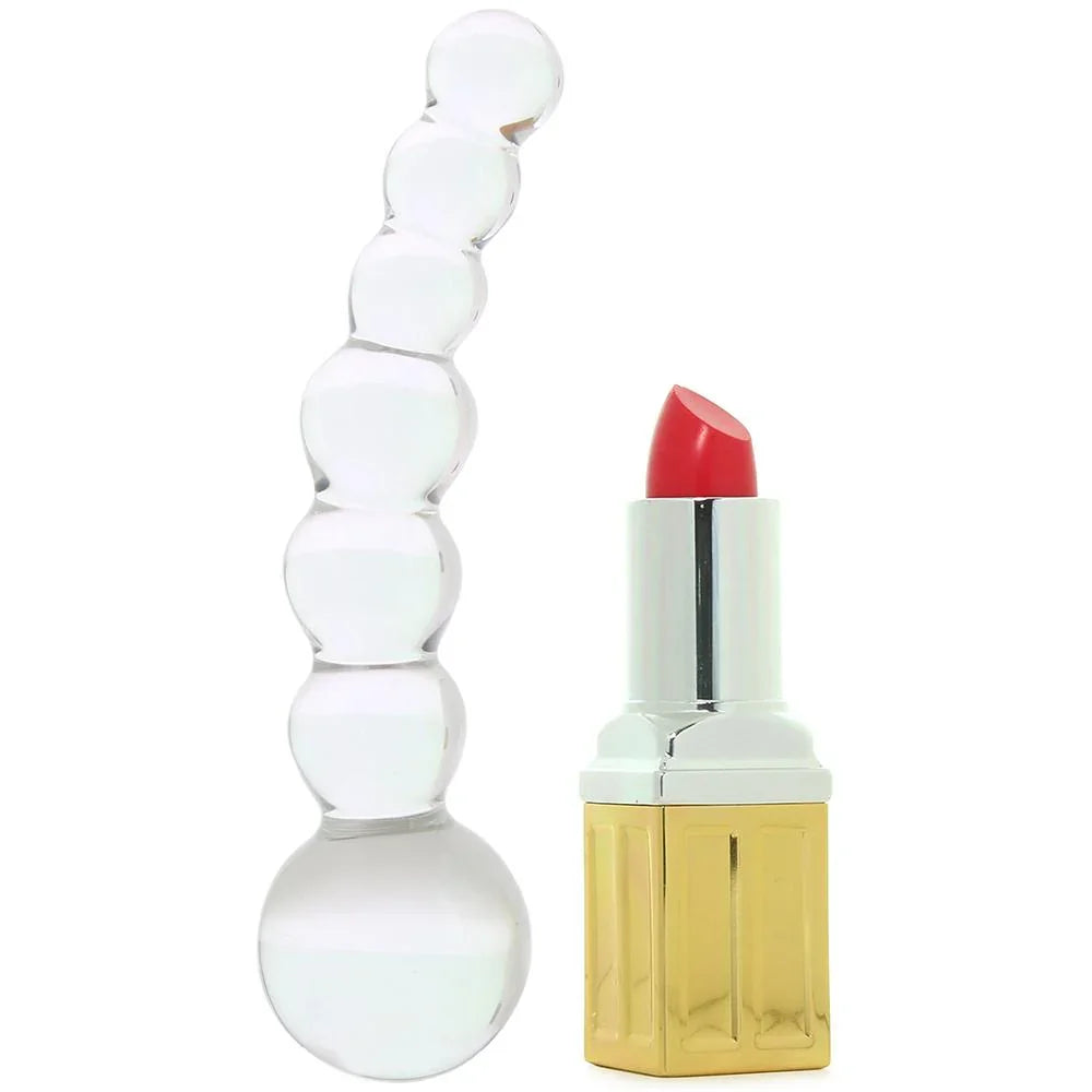 Glas Curved Glass Beaded Dildo - Buy At Luxury Toy X - Free 3-Day Shipping