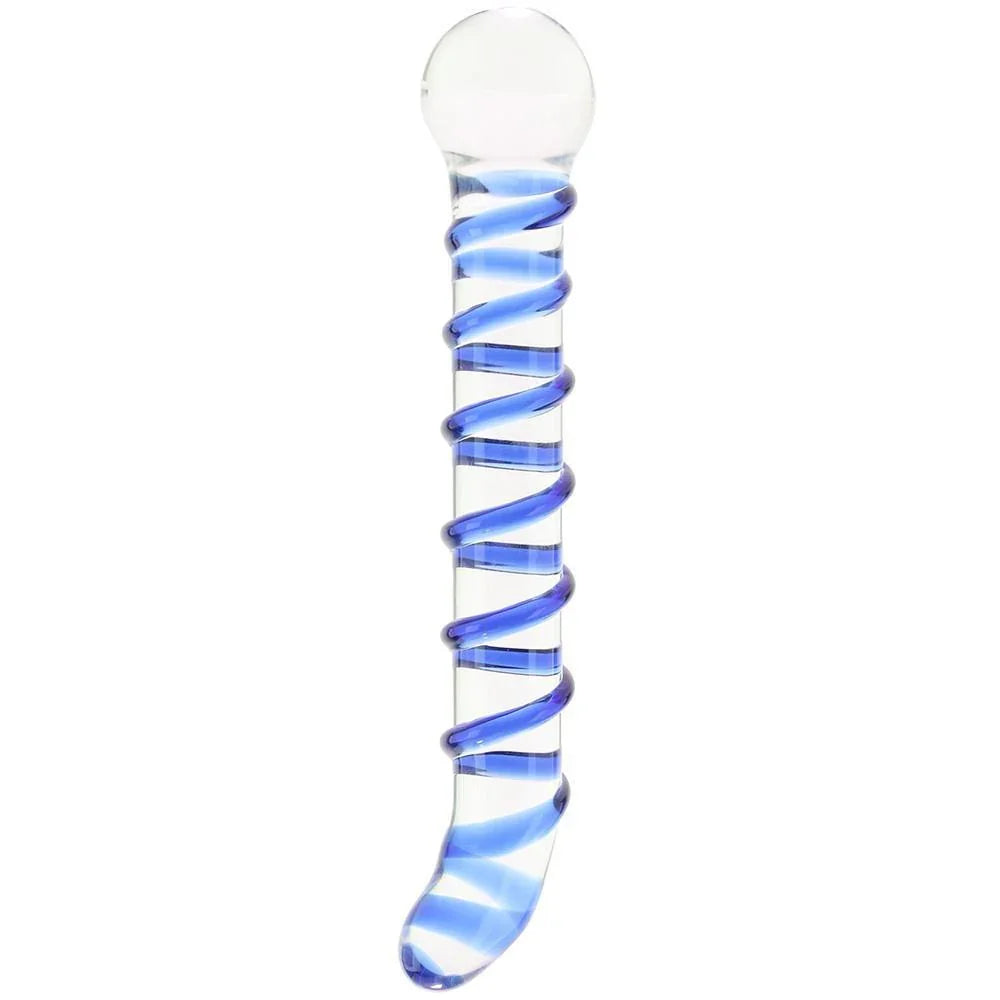 Glas Mr. Swirly G-Spot Glass Dildo - Buy At Luxury Toy X - Free 3-Day Shipping