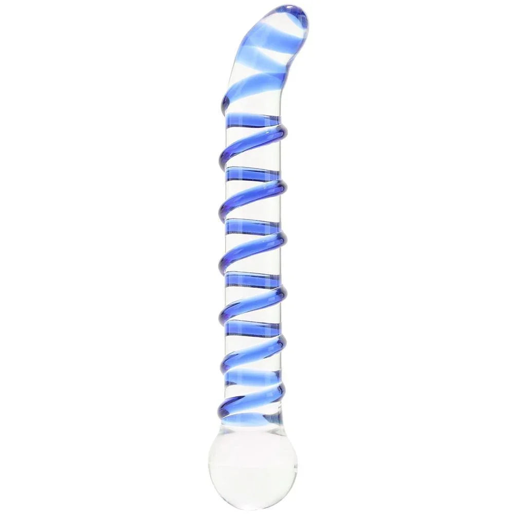Glas Mr. Swirly G-Spot Glass Dildo - Buy At Luxury Toy X - Free 3-Day Shipping