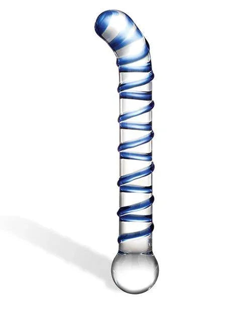 Glas Mr. Swirly G-Spot Glass Dildo - Buy At Luxury Toy X - Free 3-Day Shipping