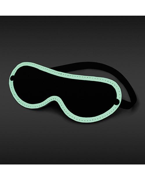 Glo Bondage Blindfold - Glow In The Dark - Buy At Luxury Toy X - Free 3-Day Shipping