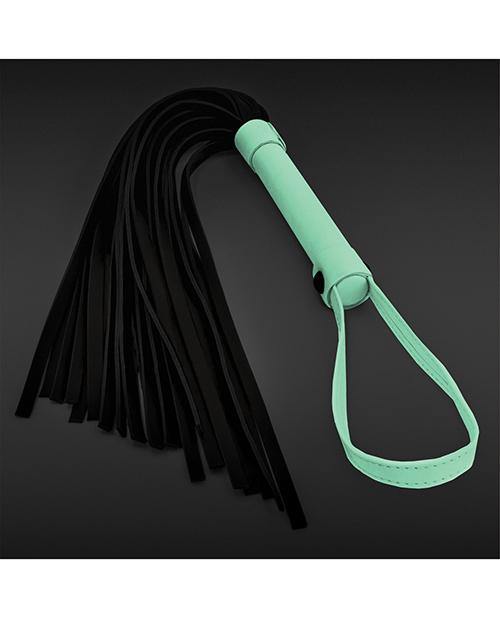 Glo Bondage Flogger - Glow In The Dark - Buy At Luxury Toy X - Free 3-Day Shipping