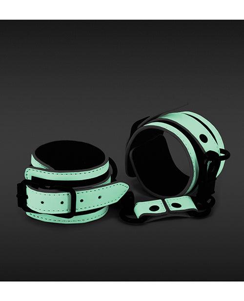 Glo Bondage Wrist Cuff - Glow In The Dark - Buy At Luxury Toy X - Free 3-Day Shipping
