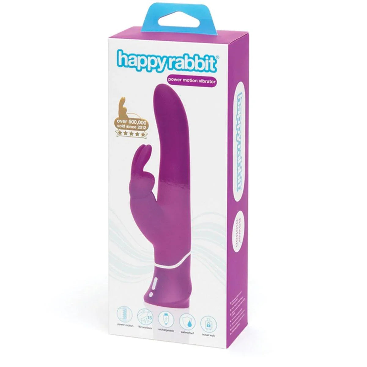 Happy Rabbit Curve Purple Power Motion Rabbit Vibe - Buy At Luxury Toy X - Free 3-Day Shipping