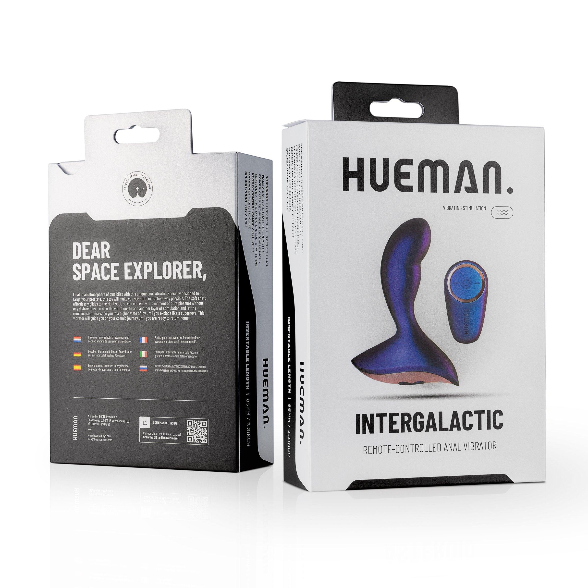 Hueman Intergalactic Anal Vibrator - Buy At Luxury Toy X - Free 3-Day Shipping