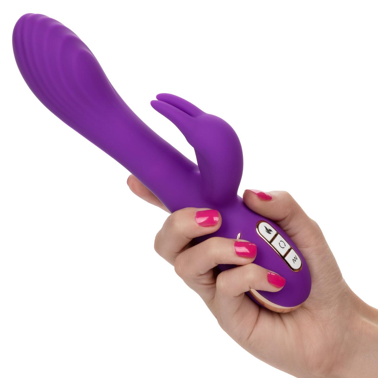 Jack Rabbit Signature Heated Silicone Rotating G Rabbit - Buy At Luxury Toy X - Free 3-Day Shipping