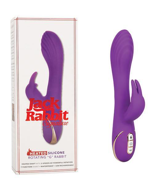 Jack Rabbit Signature Heated Silicone Rotating G Rabbit - Buy At Luxury Toy X - Free 3-Day Shipping