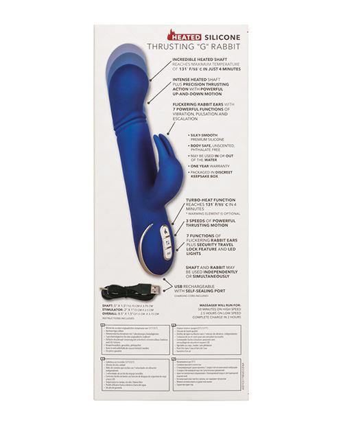 Jack Rabbit Signature Heated Silicone Thrusting G Rabbit - Buy At Luxury Toy X - Free 3-Day Shipping