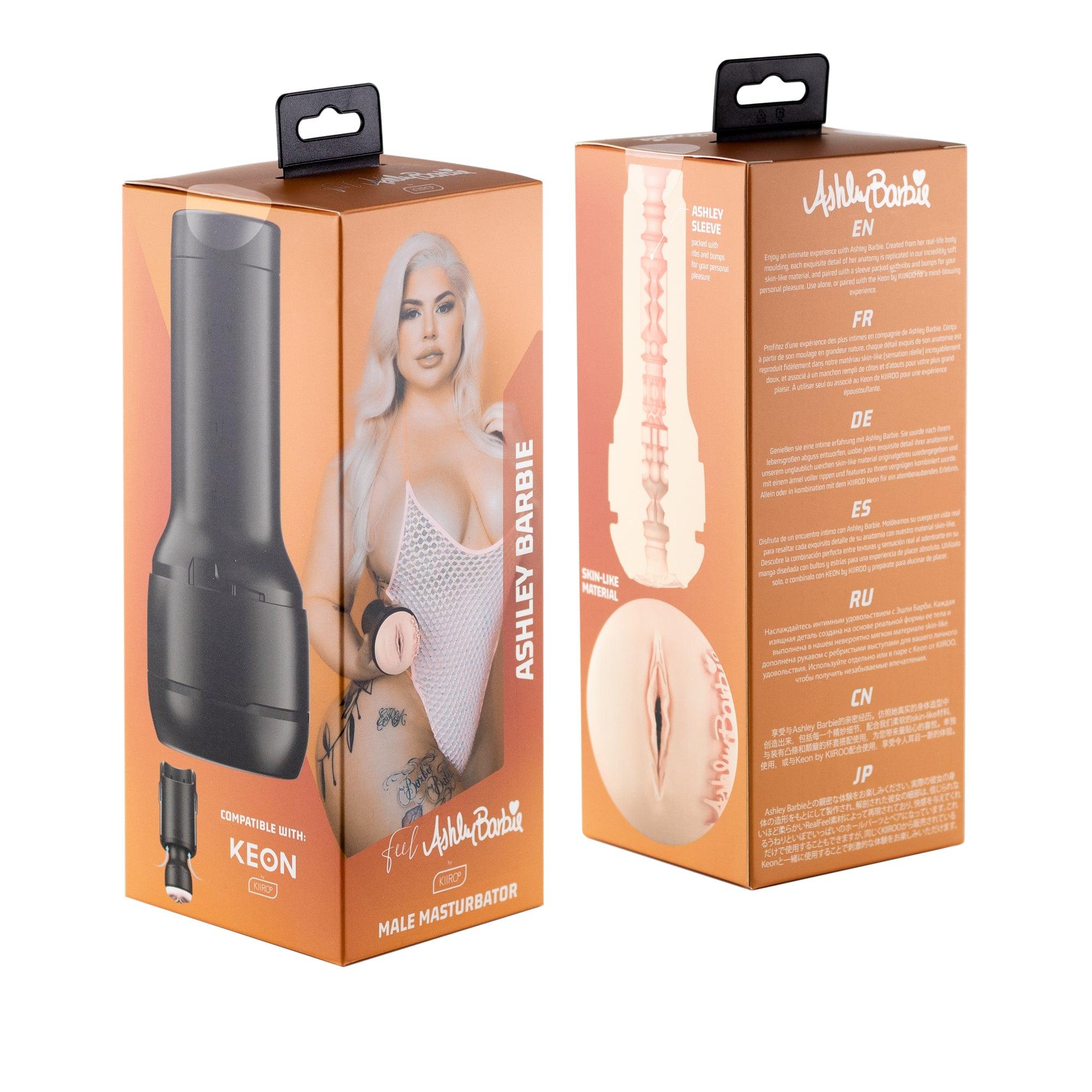 Kiiroo Feel Ashley Barbie Stroker - Buy At Luxury Toy X - Free 3-Day Shipping