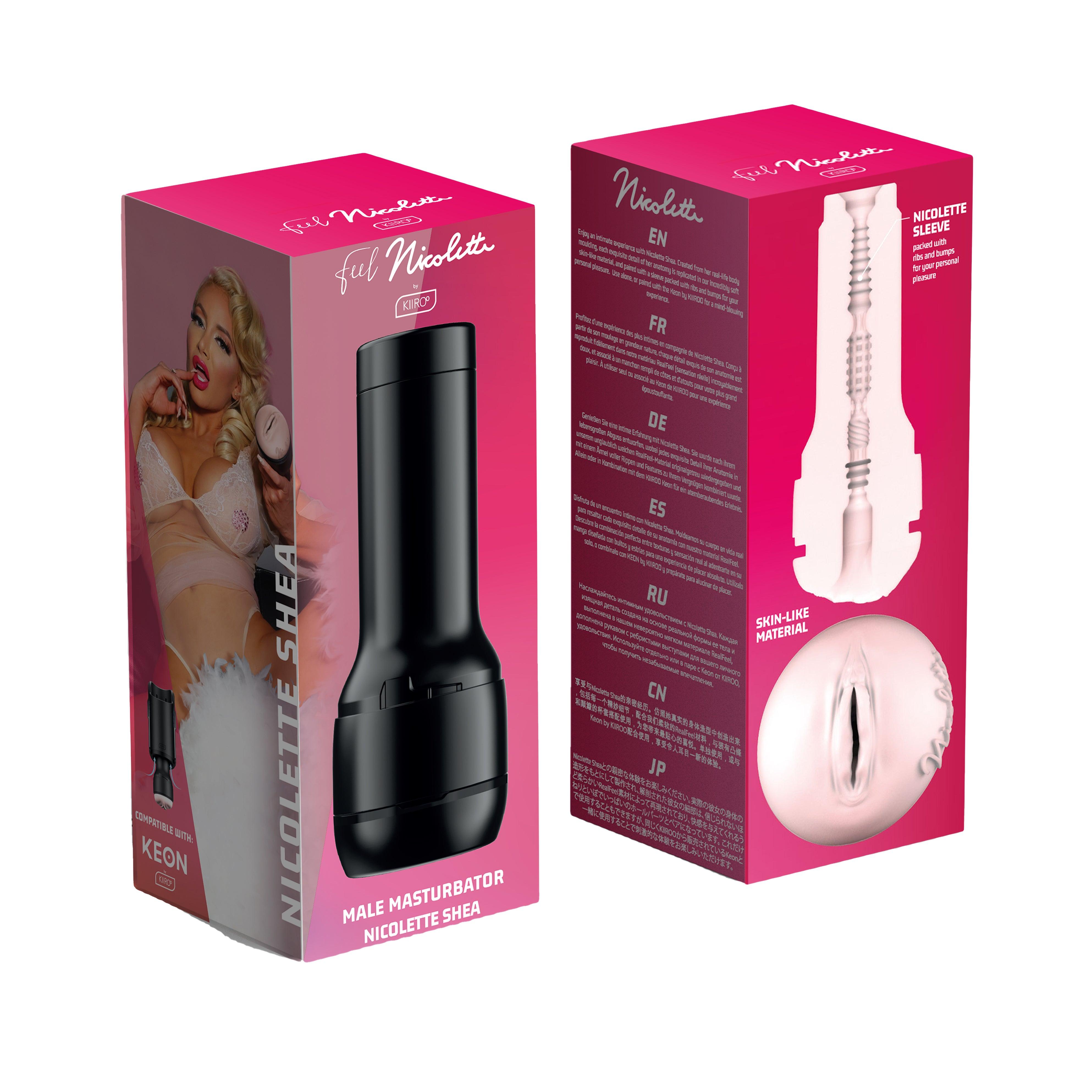 Kiiroo Feel Stars Nicolette Shea Stroker - Buy At Luxury Toy X - Free 3-Day Shipping