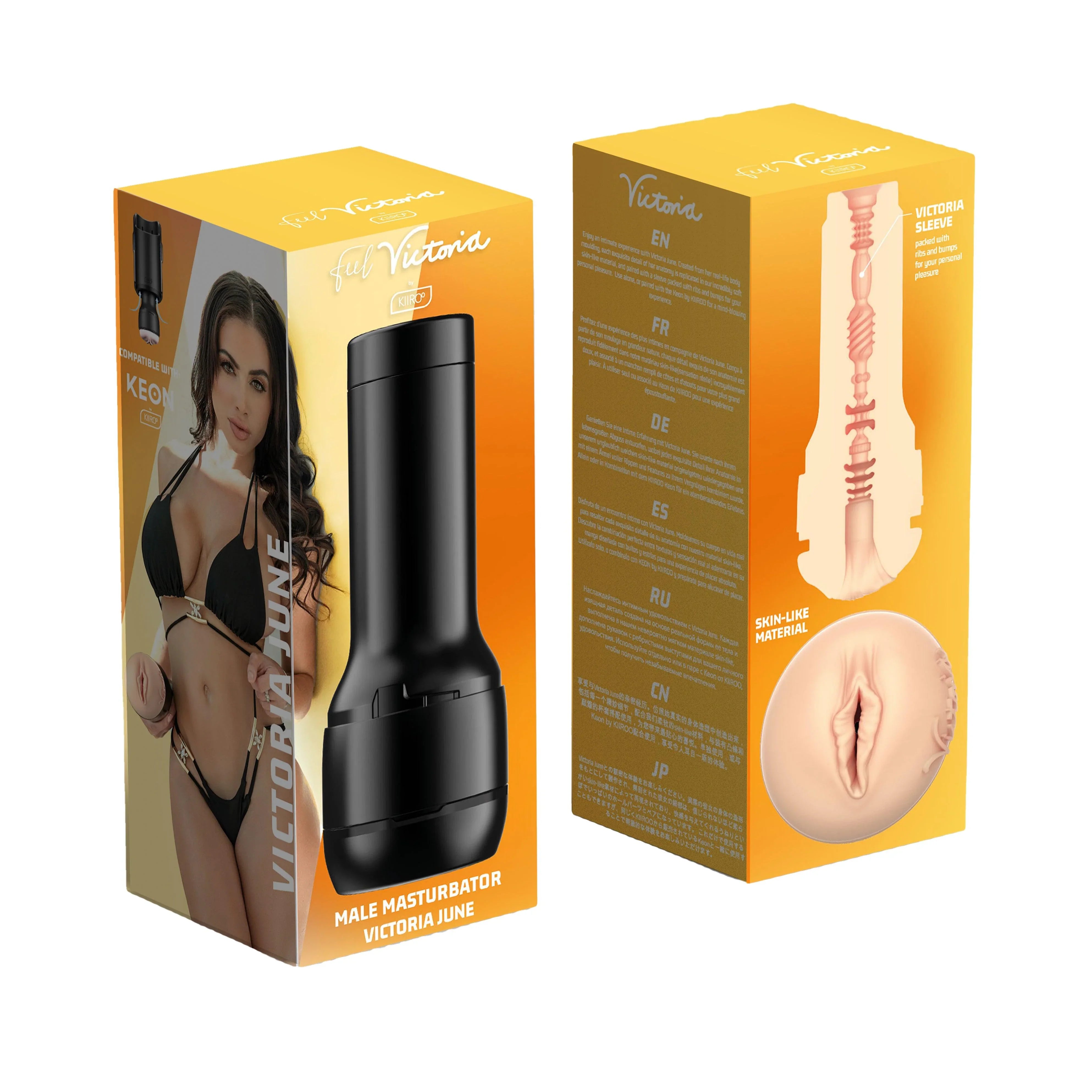 Kiiroo Feel Stars Victoria June Stroker - Buy At Luxury Toy X - Free 3-Day Shipping